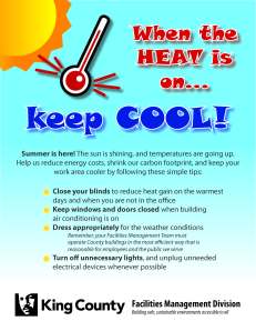 FMD Summer Heat Reminder Flyer