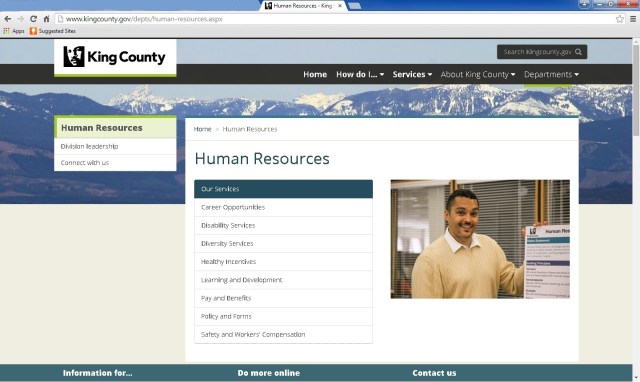 HRD web screenshot