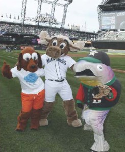 Puget Sound Starts Here mascots