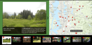 Restoration projects map