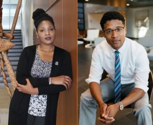 Sade Smith and Matthew Sanders are excited about their participation in the Washington Leadership Institute.