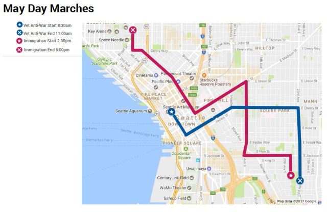 March routes