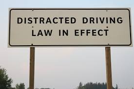 distracted driving images